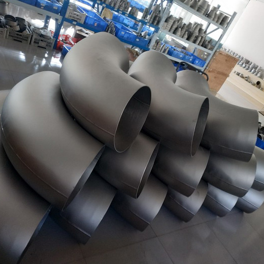 Large diameter Grade2 titanium seamless elbow