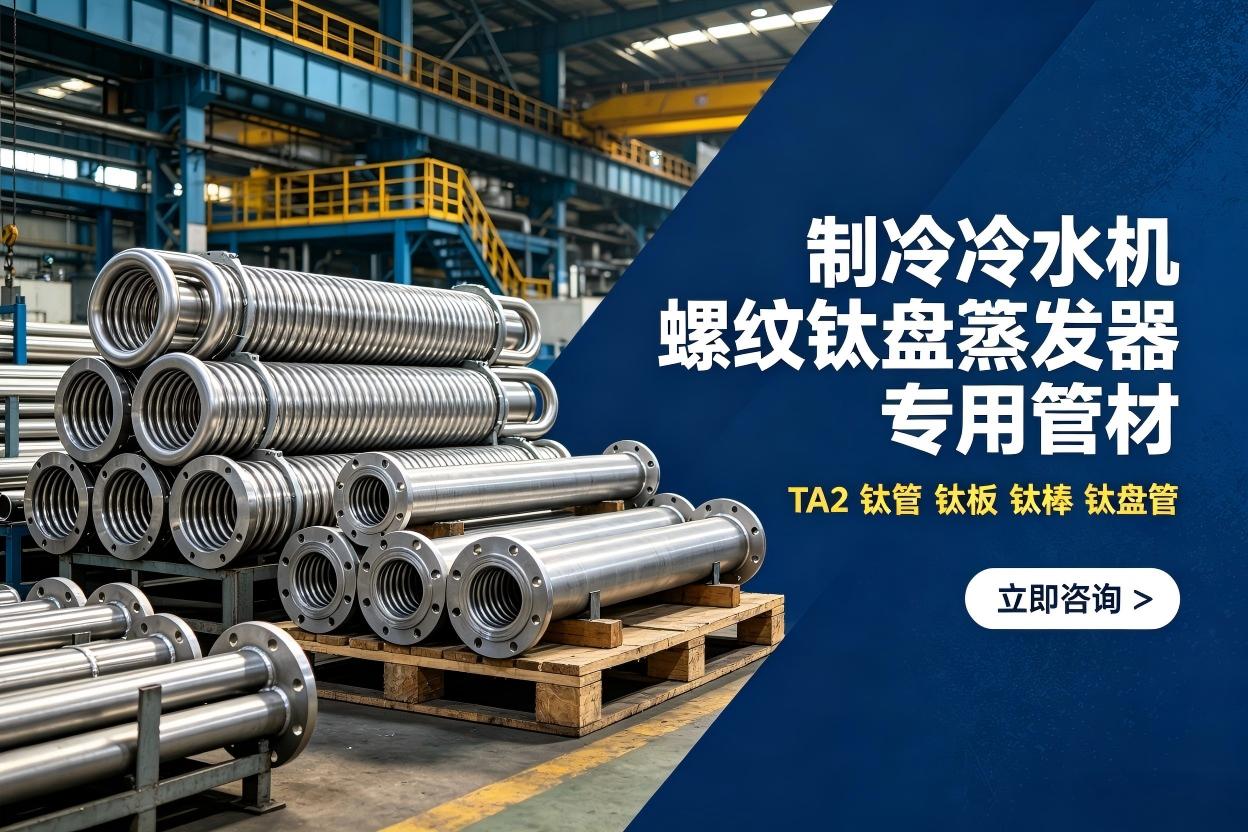 Gr12 Seamless Titanium Tube ASTM B338 for Petrochemical Processing