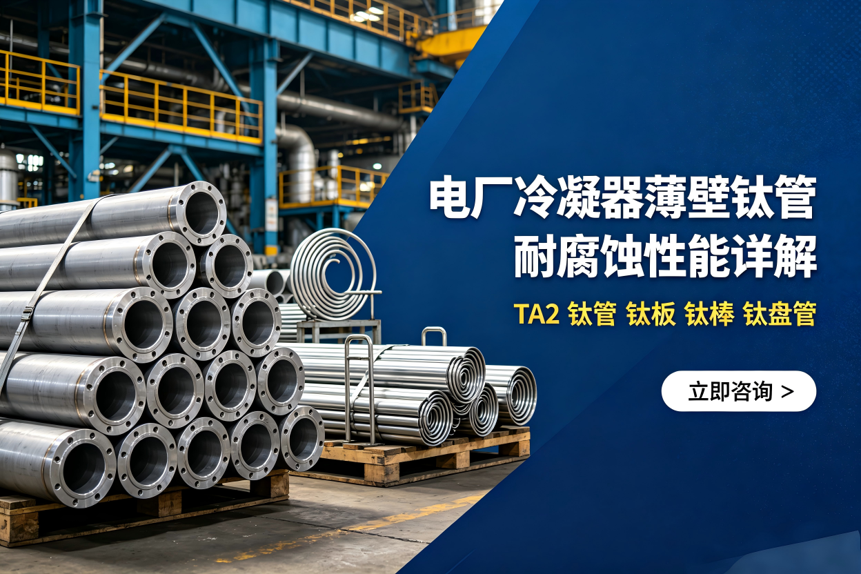 Gr2 Coiled Titanium Tube ASTM B338 for Seawater Desalination
