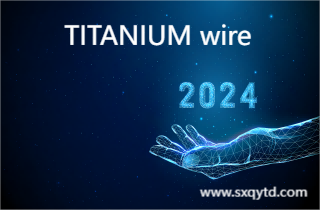 Titanium wire diameter and material options?